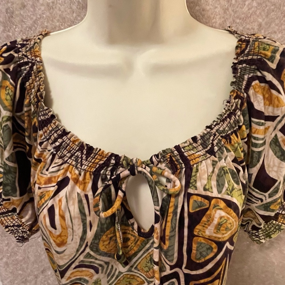 Native Pattern Blouse - image 2
